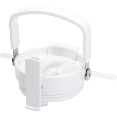 Logotrade reklamprodukter bild: Bronx 900 ml vakuumisolerad termos av koppar och RCS-certifierat återvunnet rostfritt stål med ett lock med dubbla funktioner